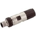 SIEMENS - IE FC M12 Plug PRO 2 x 2, connettore M12, uscita cavo assiale, D-coded, 1 pezzo 6GK19010DB206AA0
