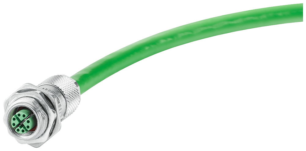 SIEMENS - IE FC M12 Cable Connector PRO 4 x 2, connettore M12, X-coded, 8 pezzi