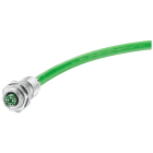 SIEMENS - IE FC M12 Cable Connector PRO 4 x 2, connettore M12, X-coded, 8 pezzi