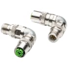 SIEMENS - IE Adapter M12-D/M12-X. Cat5e. presa M12 D-coded su connettore M12 X-coded