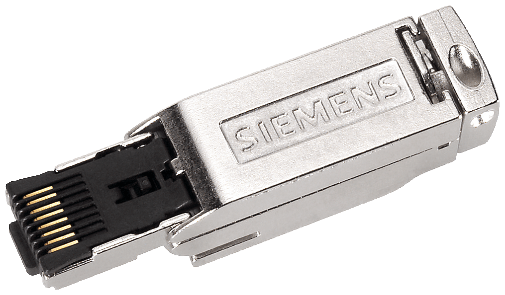 SIEMENS - IE FC RJ45 Plug 180 4x2, connettore RJ45 con tecnica di collegamento FC, 10 pz