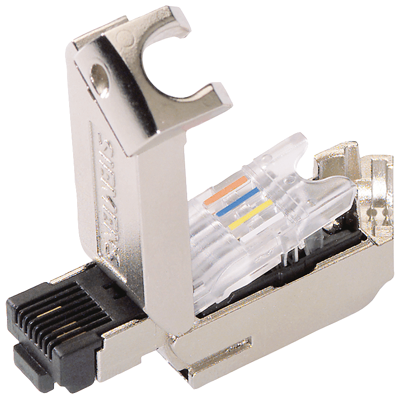 SIEMENS - IE FC RJ45 Plug 145 2x2, connettore RJ45 con tecnica di colleg. FC, 145°, 50 pz.