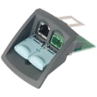 SIEMENS - IE FC RJ45 Modular Outlet Base Module con Power Insert, ins. rimov. 1 x DC 24 V