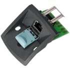 SIEMENS - IE Insert 1GE, inserto rimovibile per RJ45 Modular Outlet Base Module, 4 pezzi 6GK19011BK000AA2