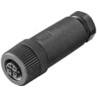SIEMENS - Signalling Contact M12 Cable Connector PRO, presa di colleg. p. SCALANCE X208PRO 6GK19080DC106AA3