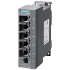 SIEMENS - SCALANCE X005TS, unmanaged switch, 5x RJ45, campo di temperatura esteso 6GK50050BA101CA3