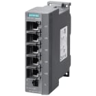 SIEMENS - SCALANCE X005TS, unmanaged switch, 5x RJ45, campo di temperatura esteso