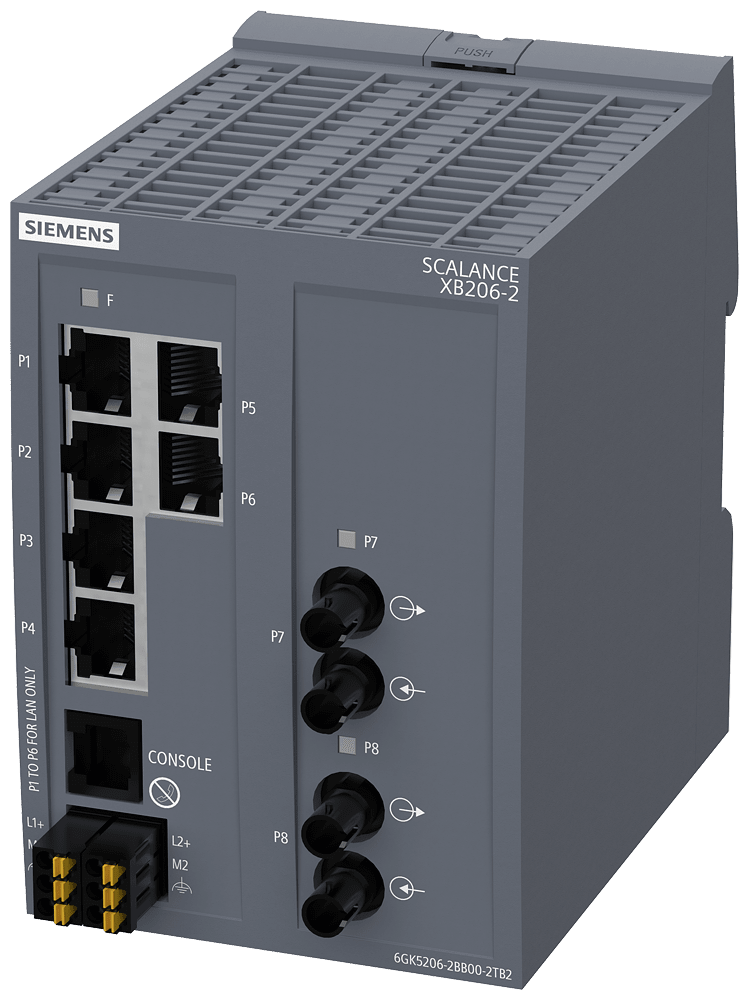 SIEMENS - SCALANCE XB206-2 (ST, E/IP) 6GK52062BB002TB2