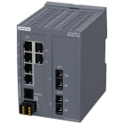 SIEMENS - SCALANCE XB206-2LD, managed switch Layer 2, 6x RJ45, 2xsinglemode SC, def: PN IO