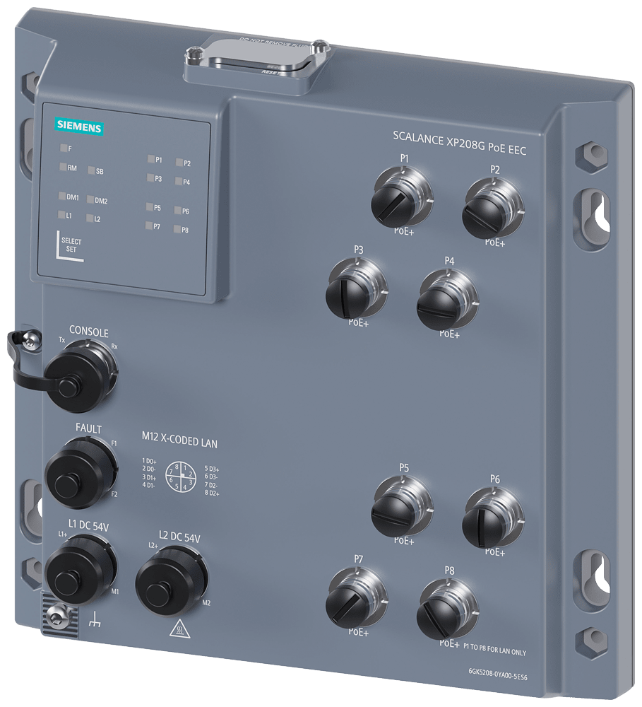 SIEMENS - SCALANCE XP208G POE EEC 6GK52080YA005ES6