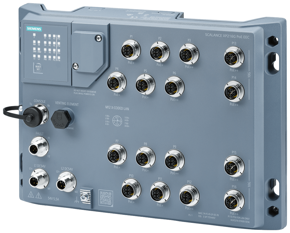 SIEMENS - SCALANCE XP216G POE EEC 6GK52160YA005ES6