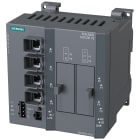 SIEMENS - SCALANCE X308-2M TS, man. switch Layer 2, 4x RJ45, 2x per Media-Mod., ferrovia