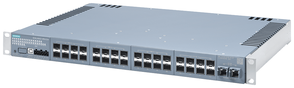 SIEMENS - SCALANCE XRM334(2X10G,24XSFP,8XSFP+,24V) 6GK53345TS012AR3