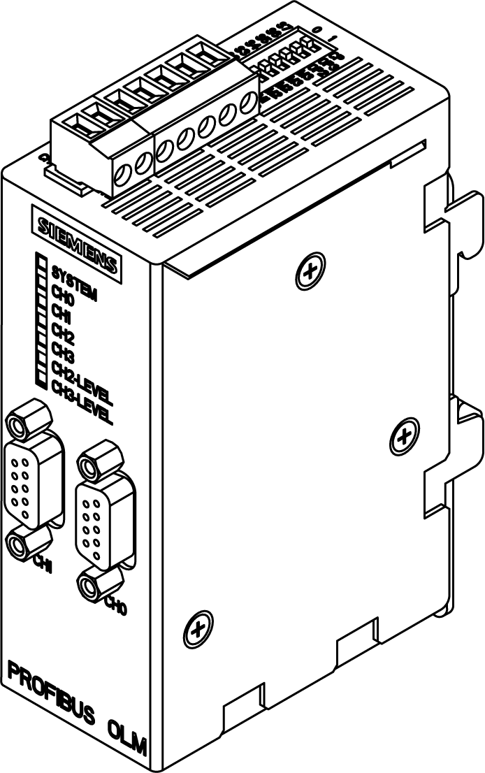 SIEMENS - Morsettiera a 2 poli per PROFIBUS 6GK59800BB200AA5