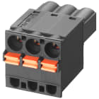 SIEMENS - Blocco morsetti push-in p. SCALANCE XB-000, a 3 poli p. alim. tensione, AC/DC24V