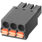 SIEMENS - Morsetti push-in a 3 poli, per alim. di tensione, DC 24 V, per XB-200, 5 pezzi