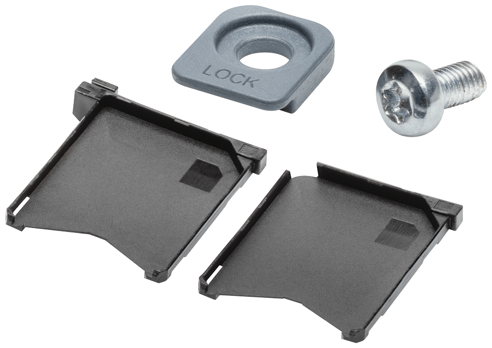 SIEMENS - SIM Tray per SCALANCE MUM853-1 dotazione di fornitura: 2x Micro SIM. 1x vite a testa piatta. 1x SIM Card Lock. 1 confezione = 2 pezzi.