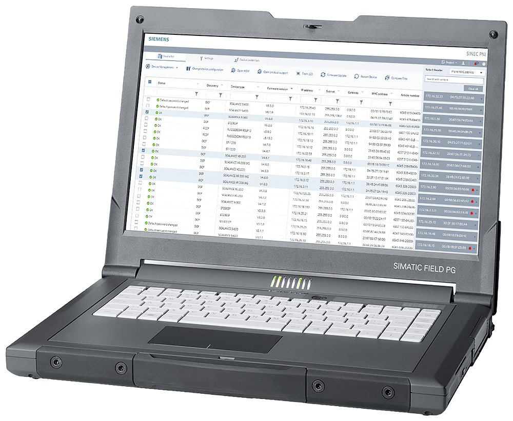 SIEMENS - SINEC PNI V2.0 Professional. Ampliamento di SINEC PNI V2.0 Basic Software con funzioni rilevanti per la sicurezza come configurazione firewall, NAT...