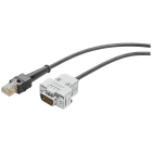 SIEMENS - SIMATIC RF, cavo con connettore MV, PUR, sub-D/RJ50, spiralato, 5 m