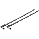 SIEMENS - Power Connecting Cable M12-90 maschio/M12-90 femmina per alim. di RF18xc, 3,0 m 6XV18016GH30