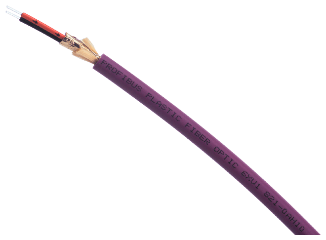 SIEMENS - PROFIBUS PLASTIC FO CABLE SOLD BY THE M 6XV18210AH10
