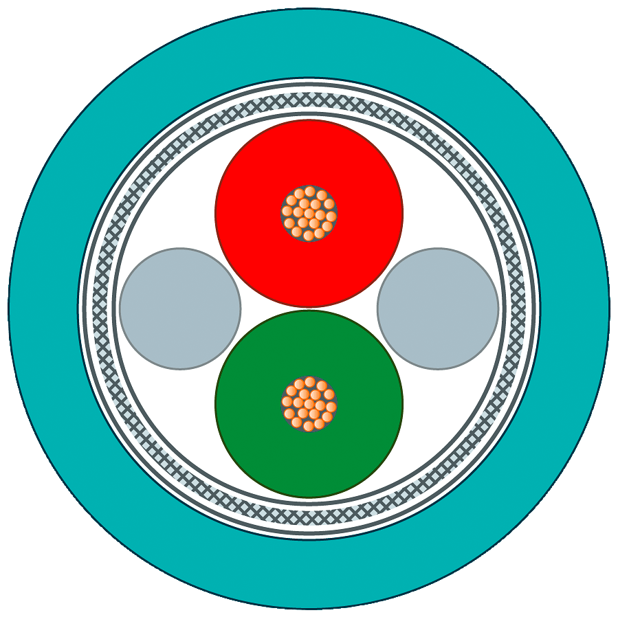 SIEMENS - PROFIBUS FESTOON CABLE GP SOLD BY THE M 6XV18303GH10