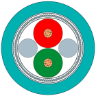 SIEMENS - PROFIBUS FESTOON CABLE GP SOLD BY THE M 6XV18303GH10