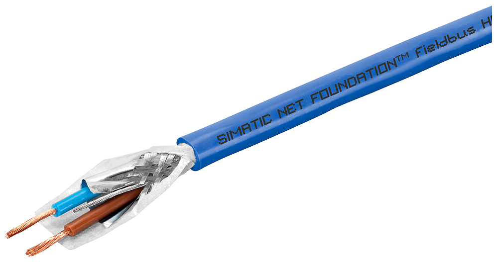 SIEMENS - FOUNDAT. FIELDBUS CAB.BLUE SOLD BY THE M 6XV18305GH10