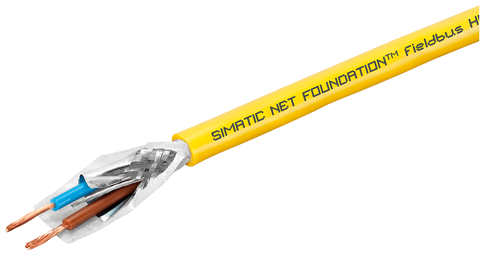 SIEMENS - FOUND. FIELDBUS CAB.YELLOW SOLD BY THE M 6XV18305HH10