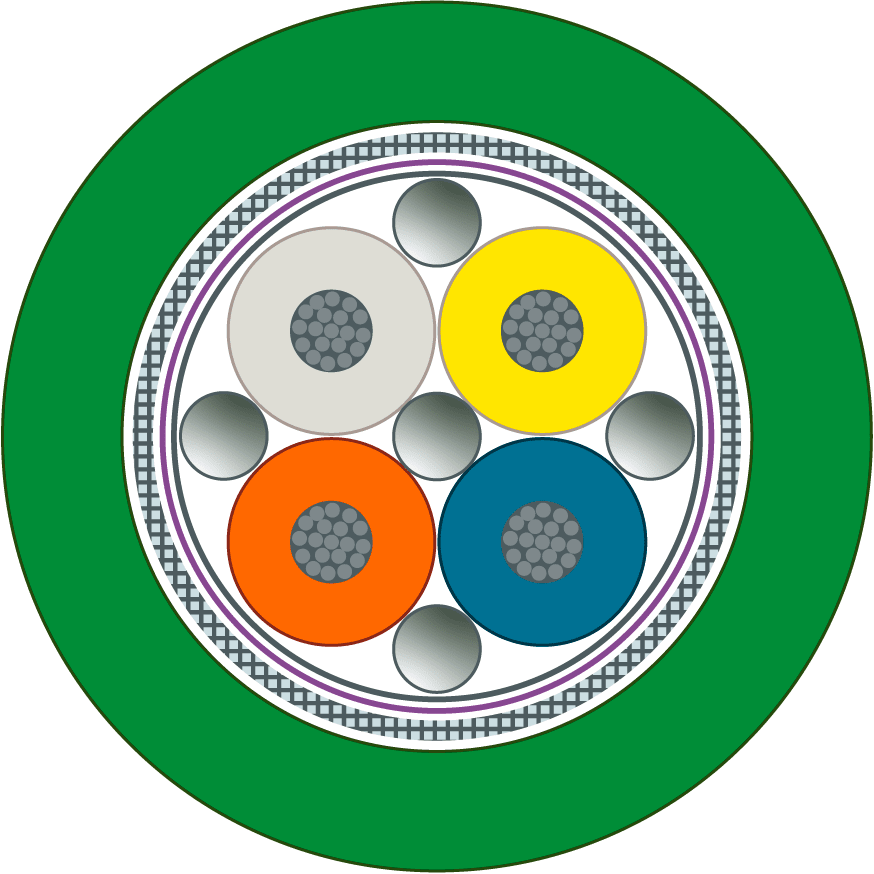 SIEMENS - IE TP ROBOT CABLE 2X2 (PROFINET TYP R) 6XV18402R