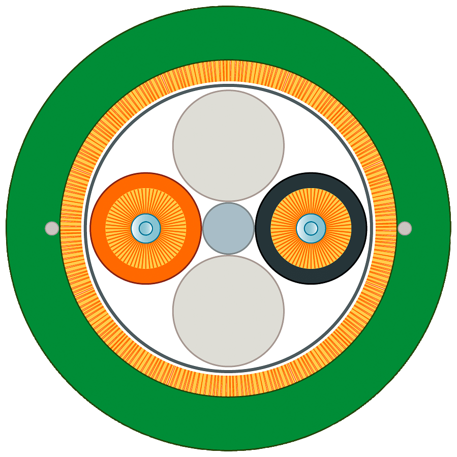 SIEMENS - PCF TRAILING CABLE 200/230 SOLD BY THE M 6XV18612C