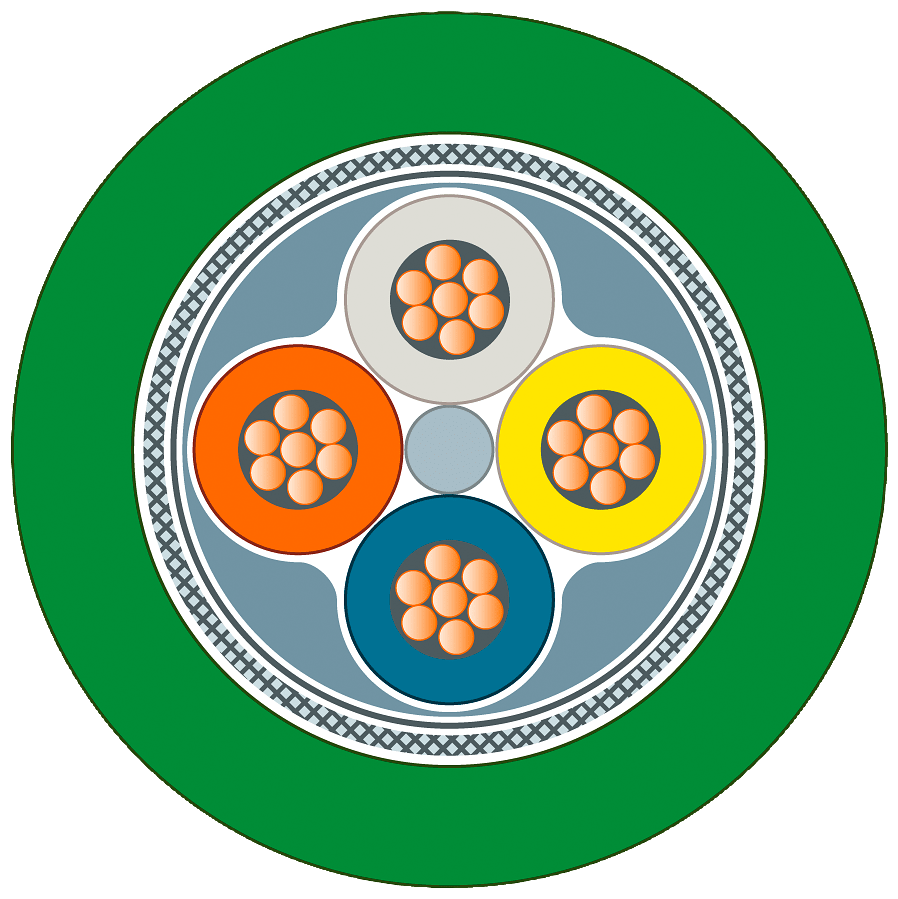 SIEMENS - FC TP FRNC CABLE GP YARD GOOD 6XV18712F