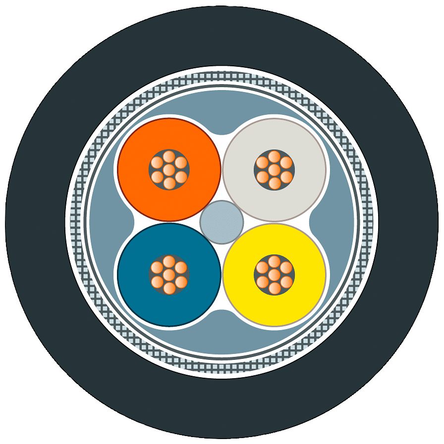 SIEMENS - IE FC TP FOOD CABLE GP 2X2 SOLD BY THE M 6XV18712L