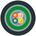 SIEMENS - IE ROBUST GROUND CABLE 2X2, BY METER 6XV18712N