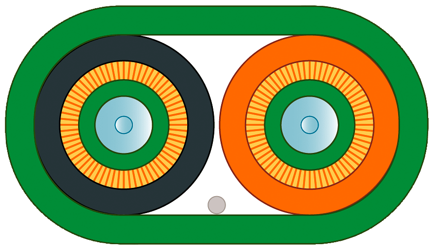 SIEMENS - FO STANDARD CABLE (50/125) SOLD BY THE M 6XV18732A