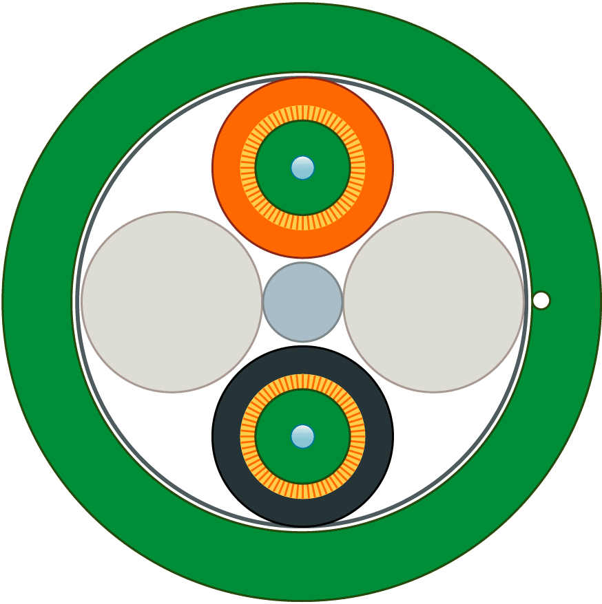 SIEMENS - FO FRNC CABLE (50/125) SOLD BY THE M 6XV18732E