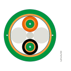 SIEMENS - FO FLEXIBLE CABLE (50/125/OM4BI) 6XV18732F