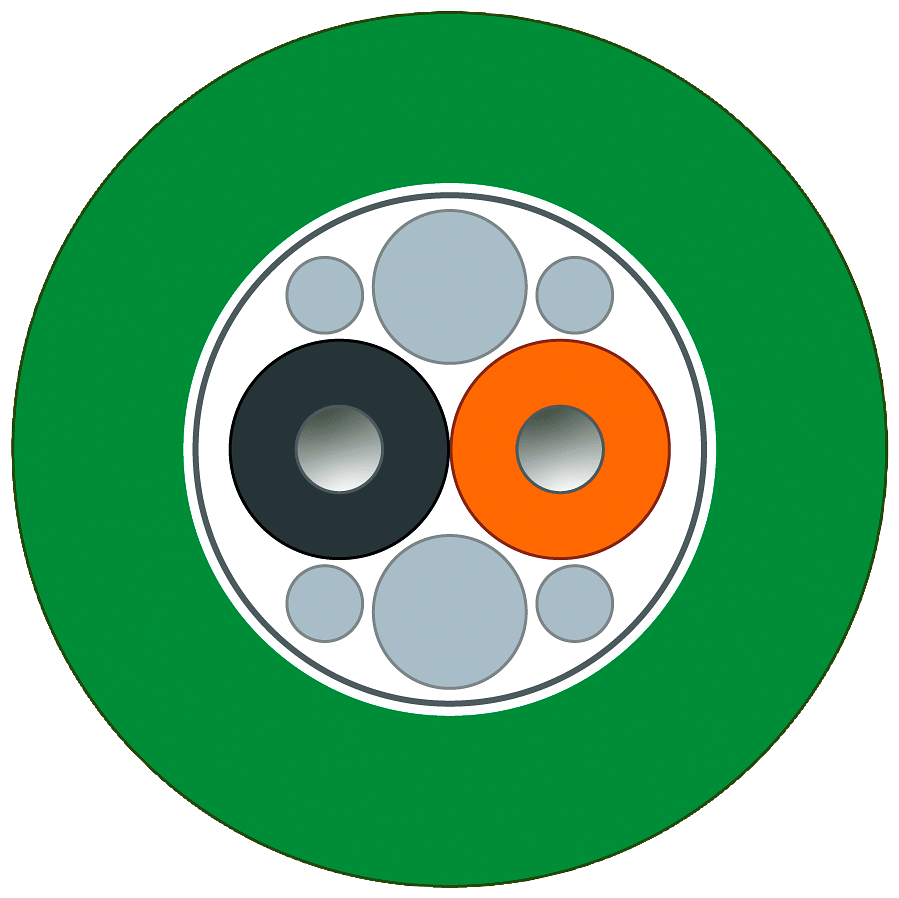 SIEMENS - POF TRAILING CABLE 980/1000 SOLD BY M 6XV18742B