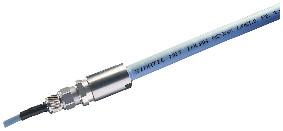 SIEMENS - IWLAN RCoax Cable PE 1/2 pol., 2,4GHz, long distance, -40 °C/+85 °C, a metraggio