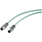 SIEMENS - Cavo IE Robust; 2 x M12; 2x2; 2 m; 2 x D-cod.; IP65/67/69; Cat5e; PVC; robusto 6XV18815AH20