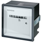 SIEMENS - Contaore 72 x 72 mm, AC 230 V, 60 Hz, senza calotta coprimorsetti