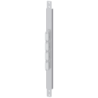 SIEMENS - Stab Universal supporto porta-sbarre a 4 poli piano, verticale La=600mm 15/20/30x 5mm