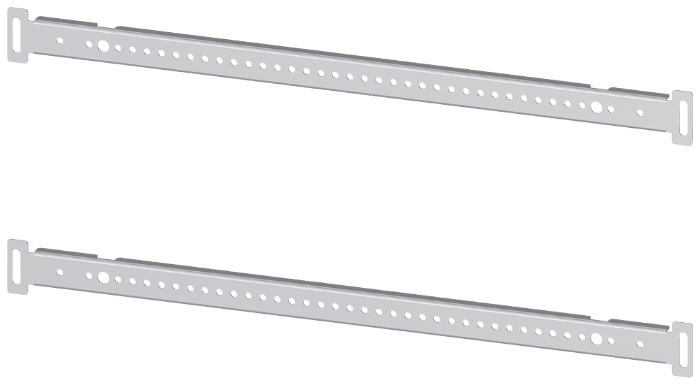 SIEMENS - SUPP.CANAL/SBARRE ORIZ.B600(COPPIA) 8GF9652