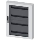 SIEMENS - ALPHA 125 UNIVERSAL, quadro di distribuzione da parete, esecuzione sporgente, con scomparto di distribuzione, IP43