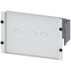 SIEMENS - ALPHA kit di montaggio 2x 3KF1/2 oppure 1x 3KF3/4 fino a 400 A, A=400 mm, La=600 mm