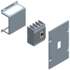 SIEMENS - ALPHA 630 Universal, kit di montaggio interruttore 1x 3VL160X/3VL160/3VL250 3+4 poli altezza=400 mm, larghezza=250 mm, per vano cavi
