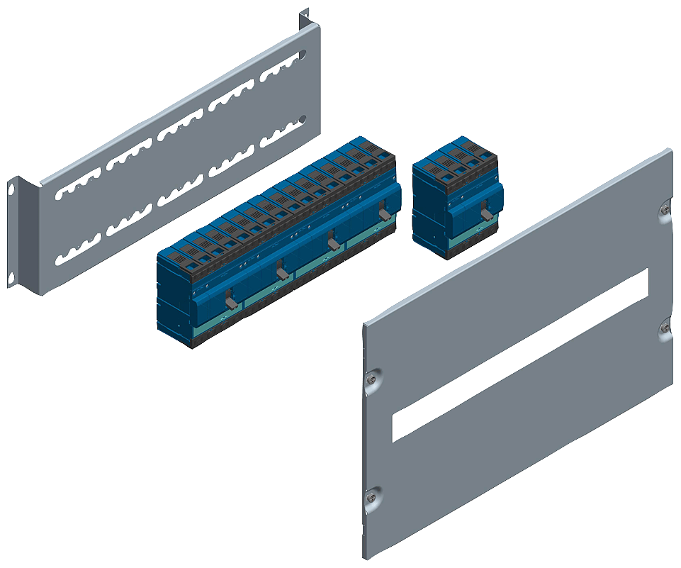SIEMENS - KIT ORIZZ. 1X3VT1 H200 B600 8GK67502KK23