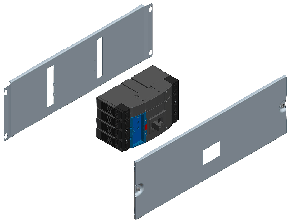 SIEMENS - KIT ORIZZ. 1X3VT3 H400 B600
