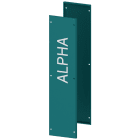 SIEMENS - PARETI LAT. MONOBL. VERDE H800 (COPPIA)