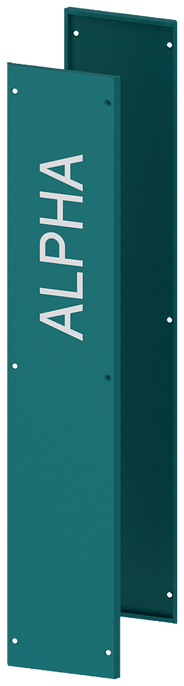 SIEMENS - PARETI LAT. MONOBL. VERDE H1000 (COPPIA) 8GK91226KK01